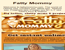 Tablet Screenshot of fattymommy.net